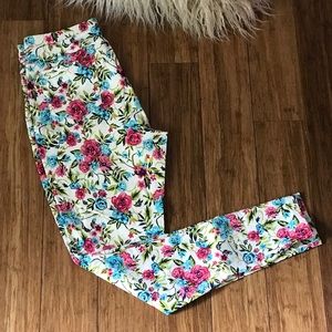 🌸Women’s Steve Madden Floral Leggings Size Small